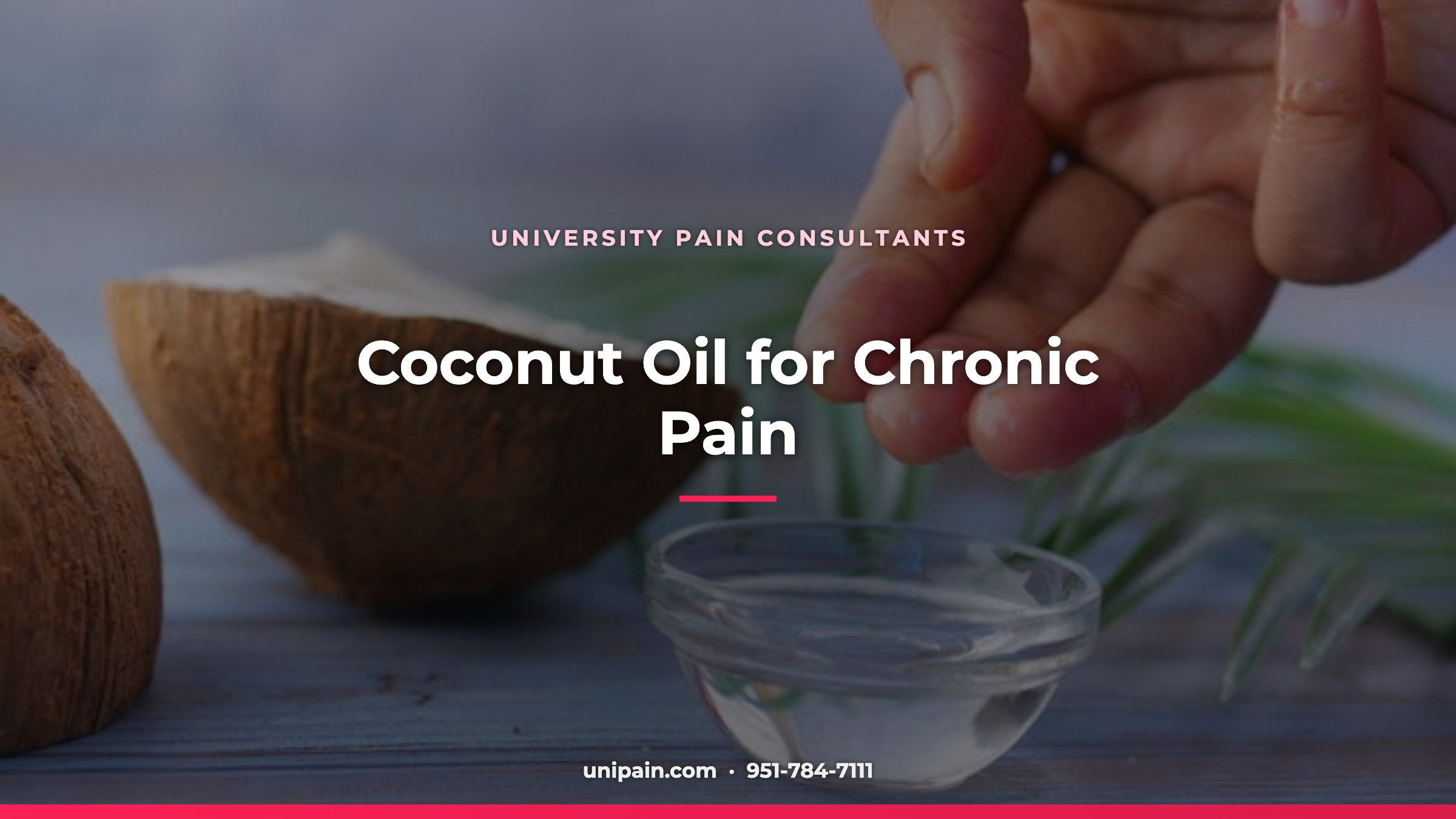 4 Benefits of coconut oil for chronic pain