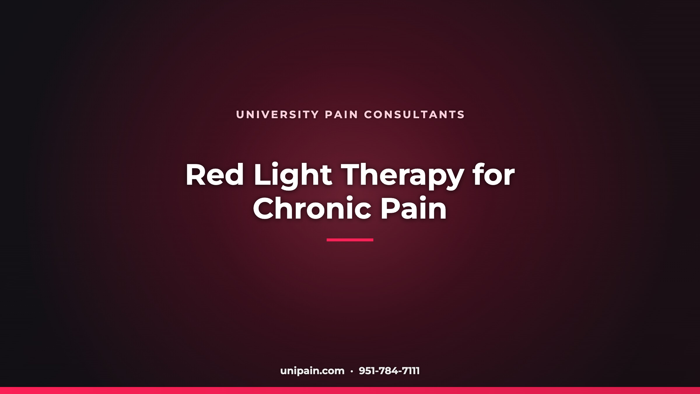 Red Light Therapy for Chronic Pain: What the Evidence Actually Says