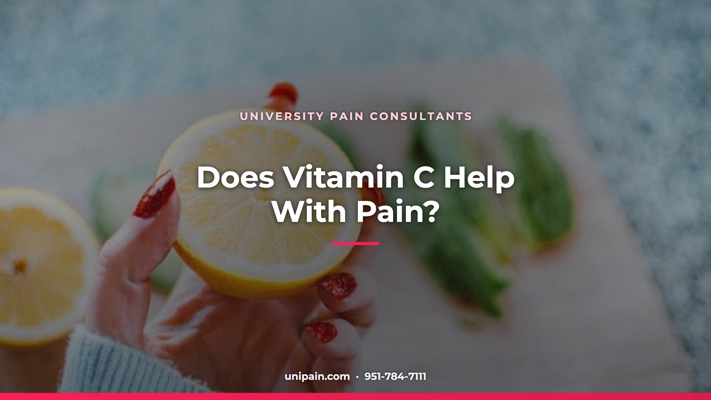 Does Vitamin C Help With Pain?