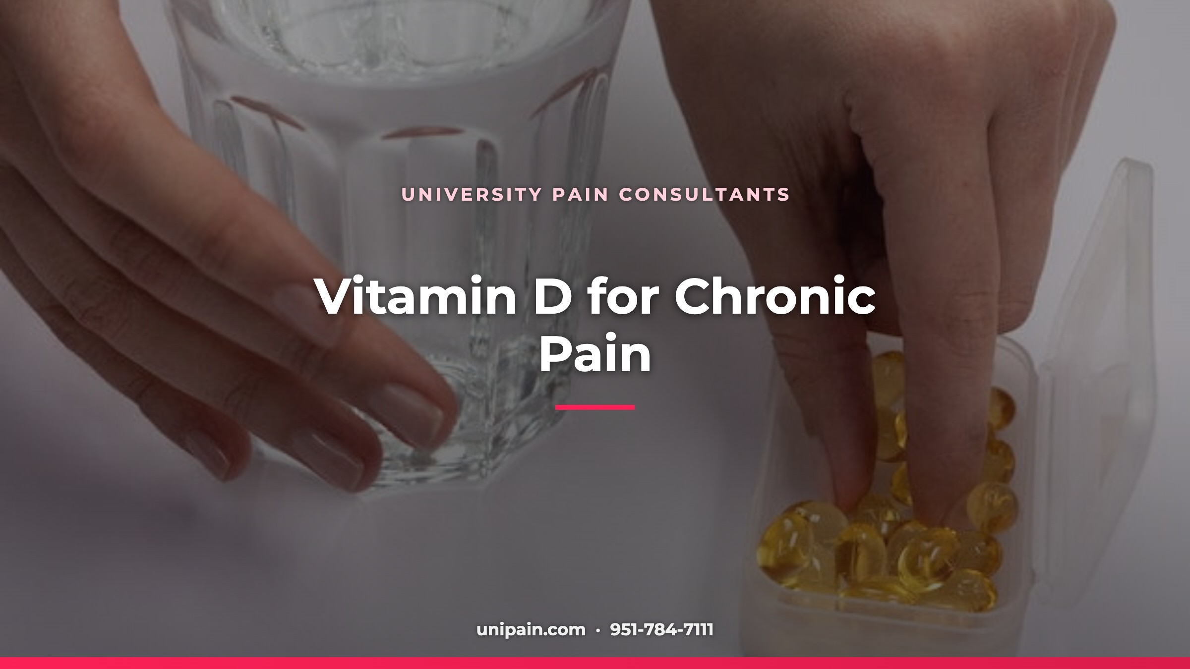 Vitamin D for chronic pain